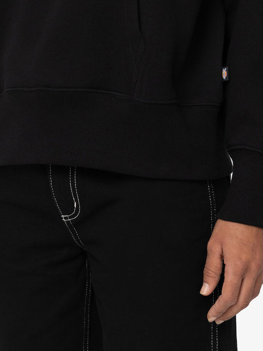 Melvern Long Women's Sweatshirt Hooded Black