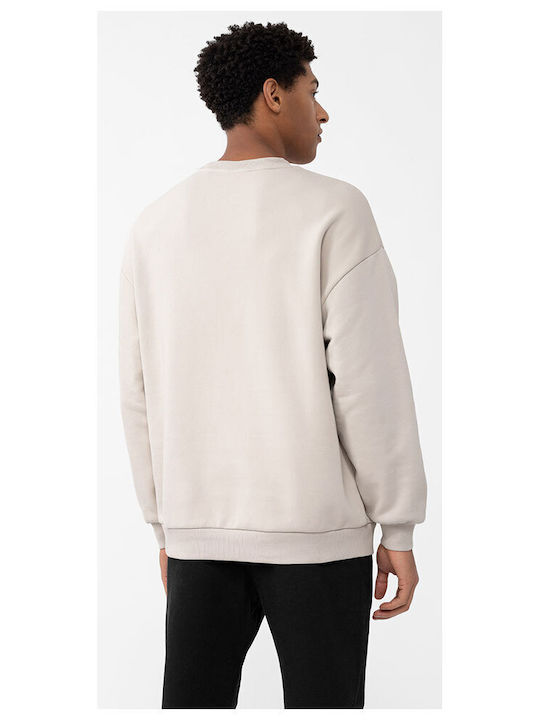 4F Herren Sweatshirt Beige