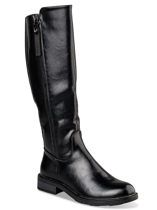 Envie Shoes Women's Boots Riding Black