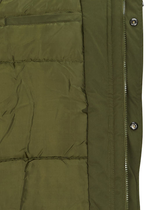 Winter Jacket Parka Khaki