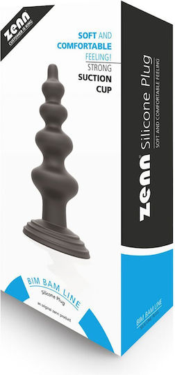 Zenn Bim Bam Line Anal Plug Schwarz 13cm