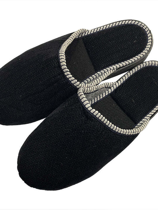 Ustyle Men's Slipper Black