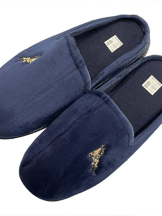 Ustyle Men's Slipper Blue