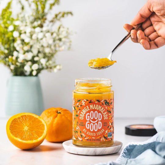 Goodgood Jam Orange Sugar Free with Stevia 330gr