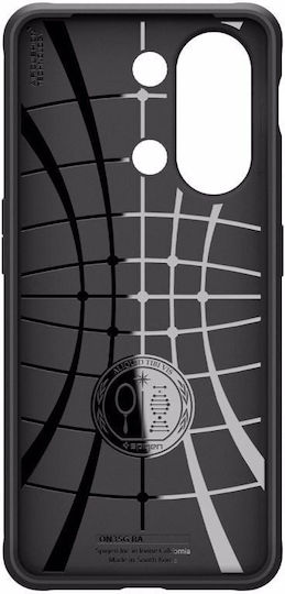 Spigen Rugged Armor Back Cover Πλαστικό 2mm Μαύρο (OnePlus Nord 3)