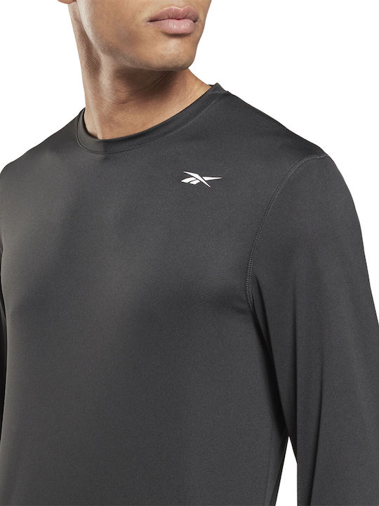 Long Sleeve Tech Αθλητικό T-shirt Night Black