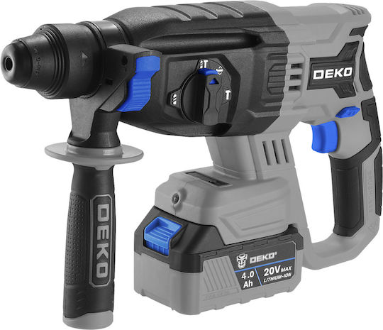 Deko Impact Demolition Hammer Battery 20V Solo DKBL20RH03-S0