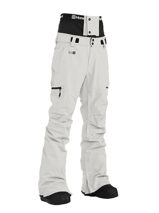 Horsefeathers Lotte OW217G Γυναικείο Παντελόνι Σκι & Snowboard Γκρι
