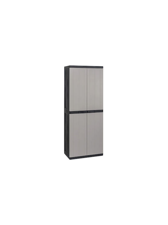 Zweiflügeliger Schrank Bios Midi Kunststoff 65x38x165cm