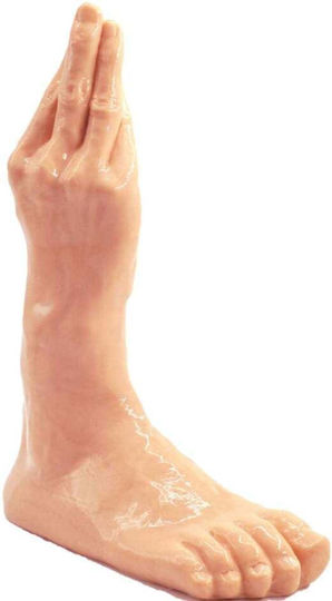 Kinksters Glass Dildo Flesh 27.5cm