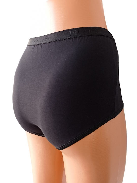 Tre Orsi Baumwolle Hochtailliert Damen Slip