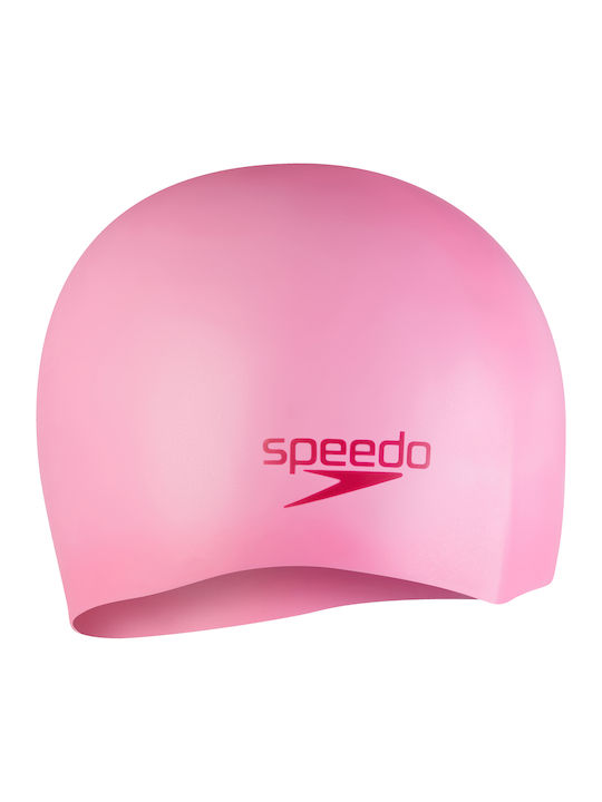 Speedo Silicone Kids Swimming Cap Pink