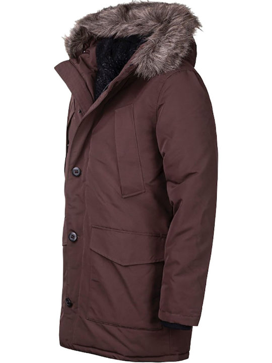 Everest Winter Jacket Parka Brown