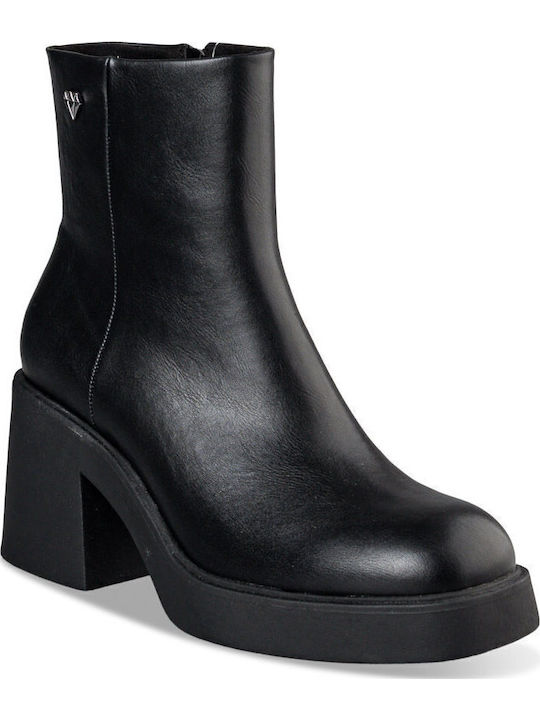 Stiefeletten Damen Schwarz