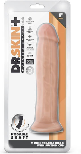 Dr. Skin Ρεαλιστικό Dildo με Βεντούζα Flesh 23cm