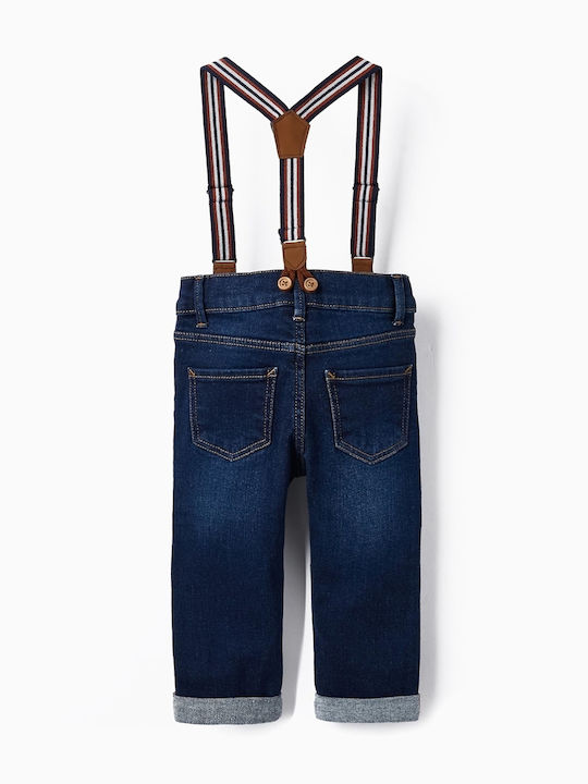 Zippy Pantaloni copii din denim Albastru