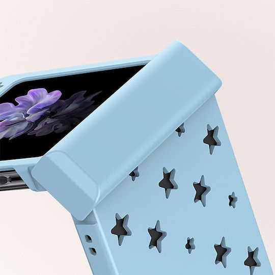 Star Skin Feel Back Cover Πλαστικό Λευκό (Galaxy Z Flip5)