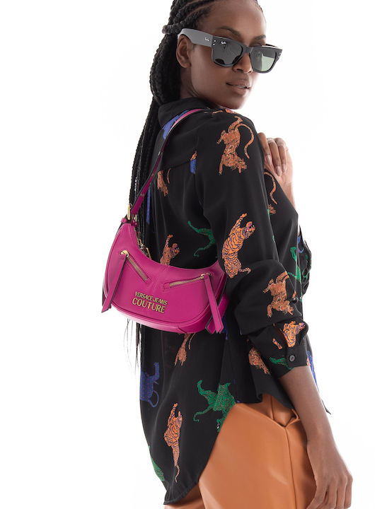 Damentasche Schultertasche Fuchsie