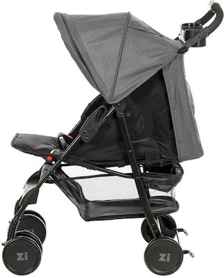 Zizito Switzerland Adel Umbrella Stroller Suitable from 6+ Months Dark Grey 5.9kg