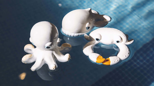 Oli&Carol Orlando the Octopus Bath Toy for 0++ Months