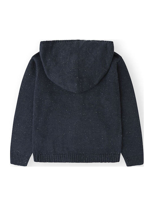 Kinderstrickjacke Baumwolle mit Kapuze MAREN