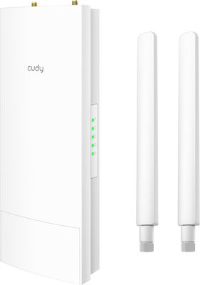 Cudy AP1300 WiFi Mesh Network Access Point Wi‑Fi 5 Dual Band (2.4 & 5GHz) για Εξωτερική τοποθέτηση
