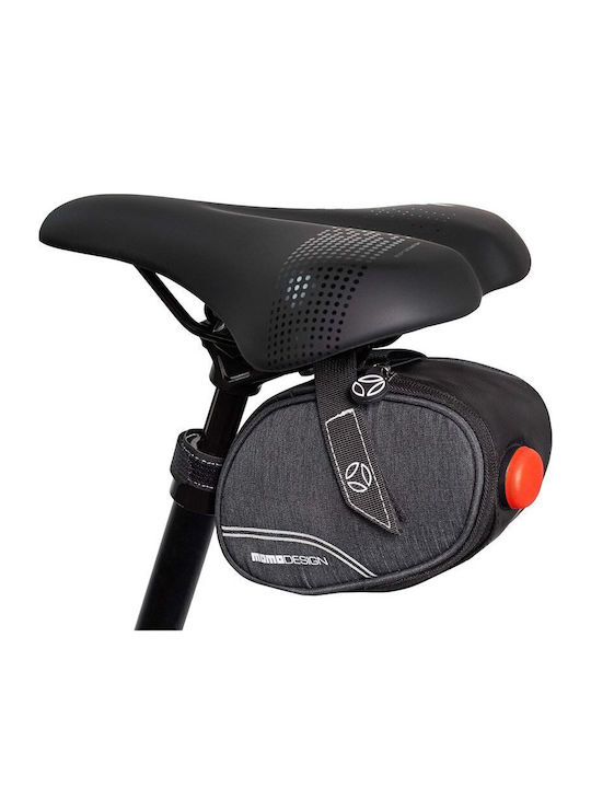MomoDesign SB02 Geantă pentru șa bicicletă Negru