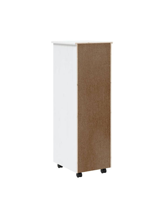Office Storage Solid Wood Drawer White L34xW39xH103cm