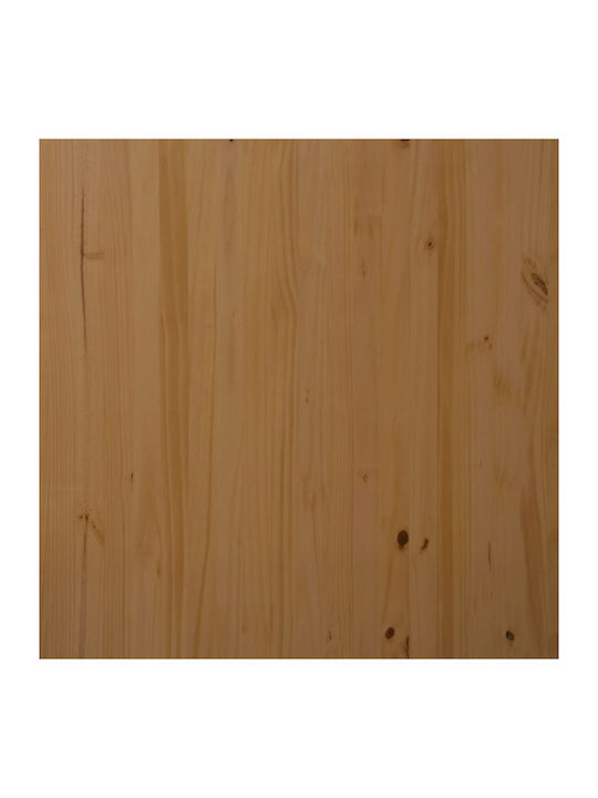 Office Storage Solid Wood Drawer Μελί Καφέ L34xW39xH65.5cm