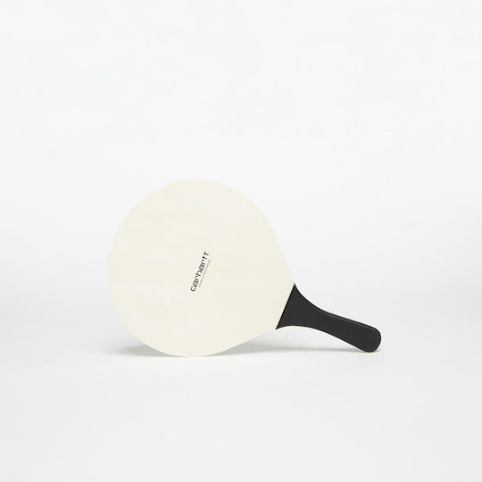 Carhartt Strandtennis-Schläger Schwarz mit Gerader Schwarzer Griff und Ball