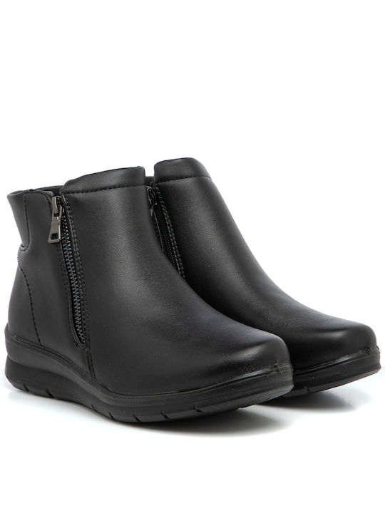 Antrin Women's Platform Boots Black