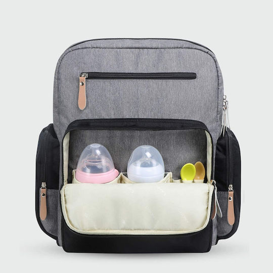 Land Diaper Bag Black 38x22x46cm.