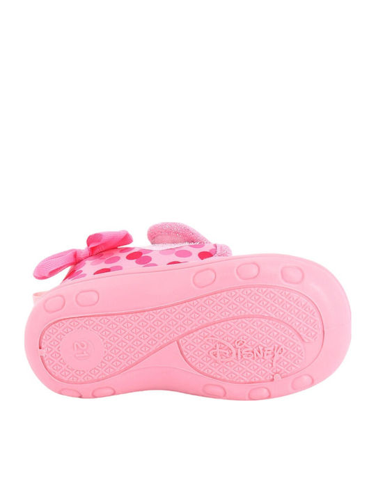 Disney Бебешки Пантофки Розов Minnie