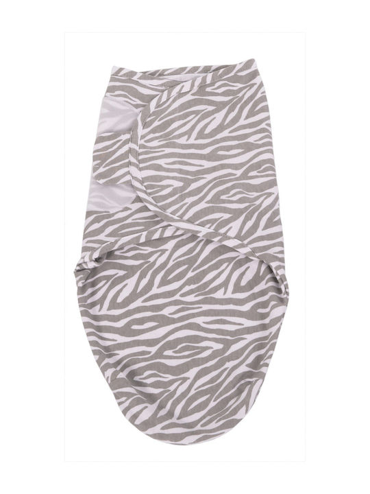 Bo Jungle Swaddle Wrap Gray Gray