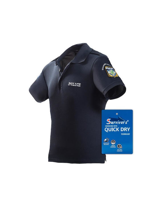 Survivors 00106 Polo Short Sleeve Police