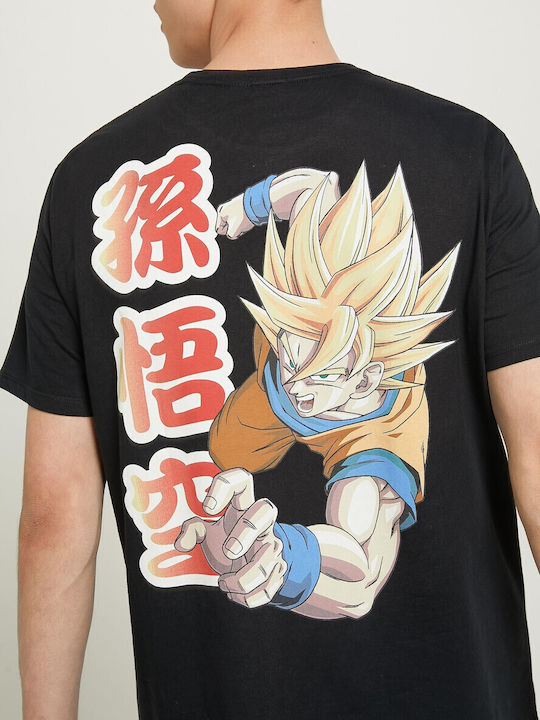 T-shirt Μαύρο