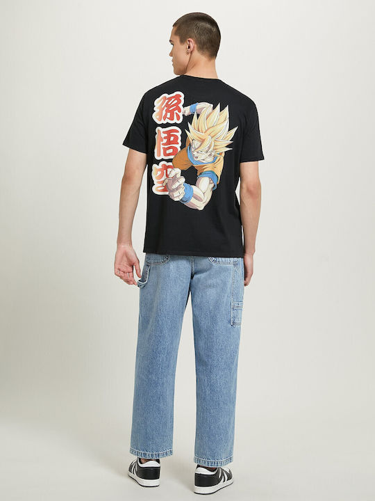 T-shirt Μαύρο