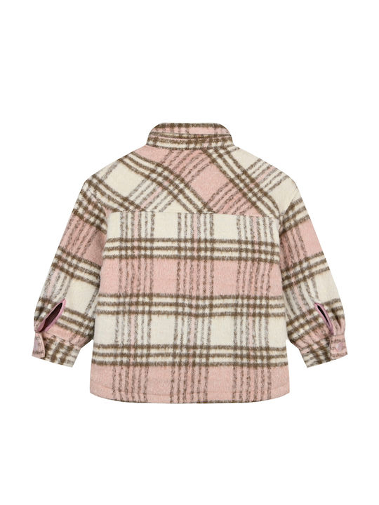 Kids' Casual Jacket Short with Hood Multicolour