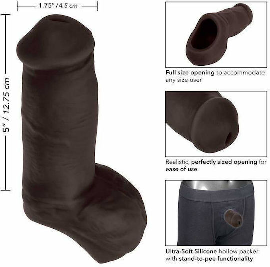 Calexotics Hollow Packer Προέκταση Πέους Μαύρη 13cm