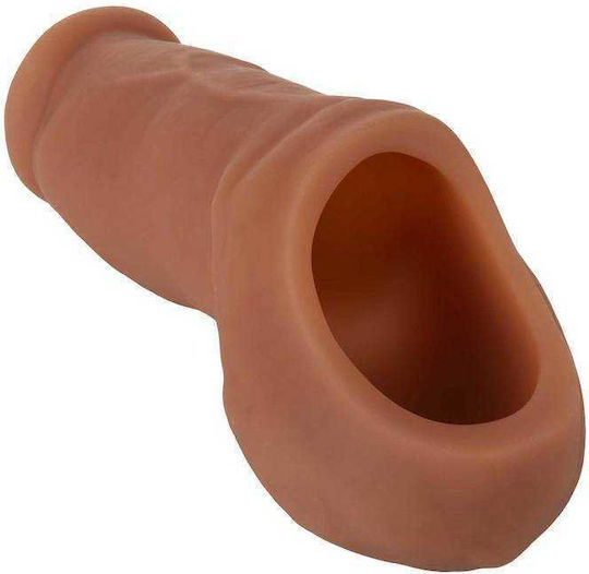 Calexotics Hollow Packer Προέκταση Πέους Καφέ 13cm