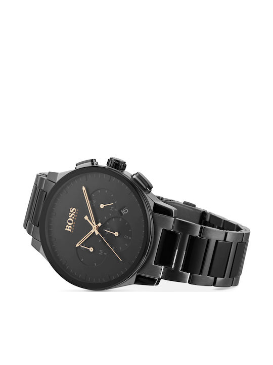 Boss Peak Men's Watch 44mm Chronograph Battery with Metal Bracelet
