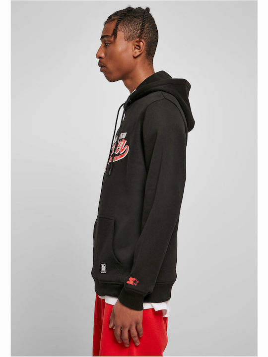 Hanorac Fleece cu Glugă Negru