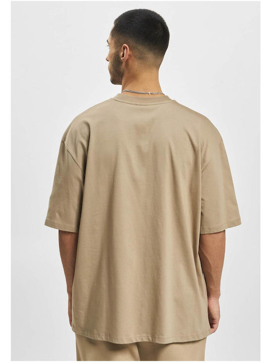 Def Men's T-shirt Beige