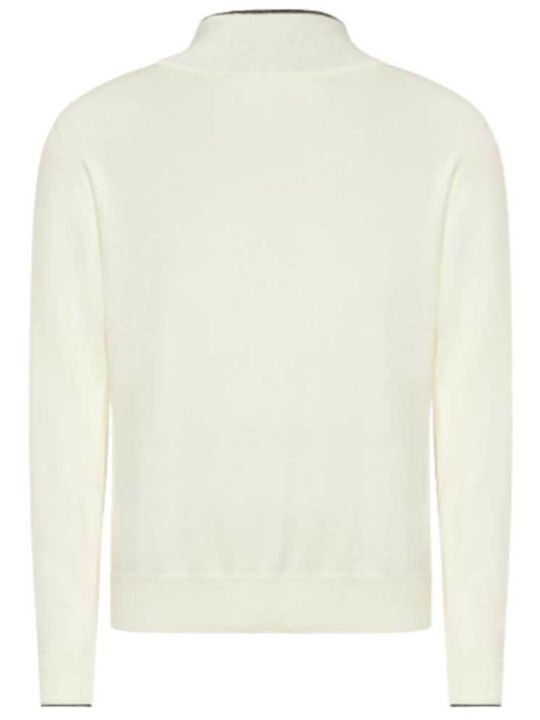 La Martina Men's Long Sleeve Sweater White