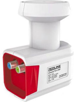 Redline LNB Twin (2 Ieșiri) cu Limită De Zgomot Redus 0.1dB