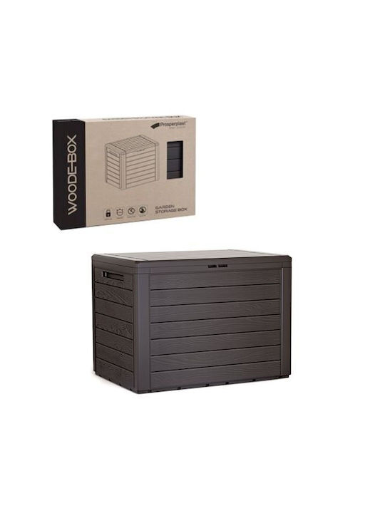 Prosperplast Outdoor Storage Box 190lt Brown L78xW43.8xH55cm