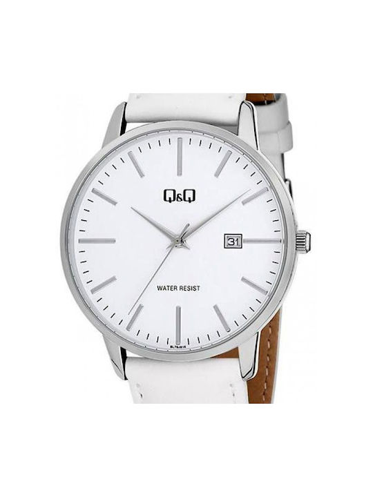 Q&Q Ρολόι σε Λευκό Χρώμα