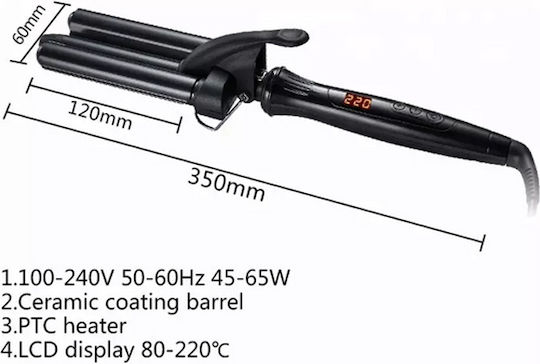 Empress Hair Curling Iron 25mm 386-70-EPS318325