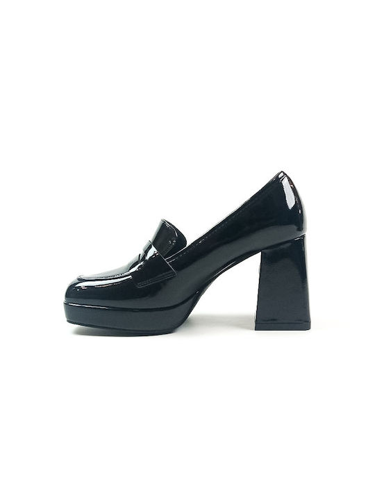 Cink-Me Patent Leather Black Heels