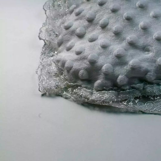 Online Soft Changing Pad made of Fabric white 40x65cm